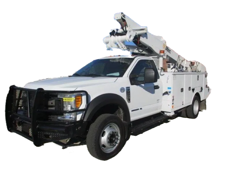 Alden Electrical bucket truck used for elevated utility work