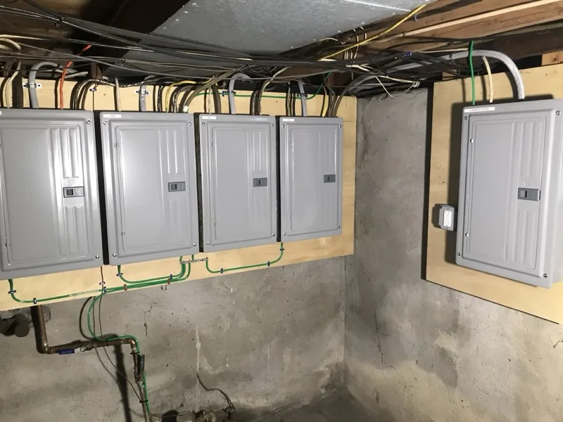 New electrical panel installation in East Brookfield, MA